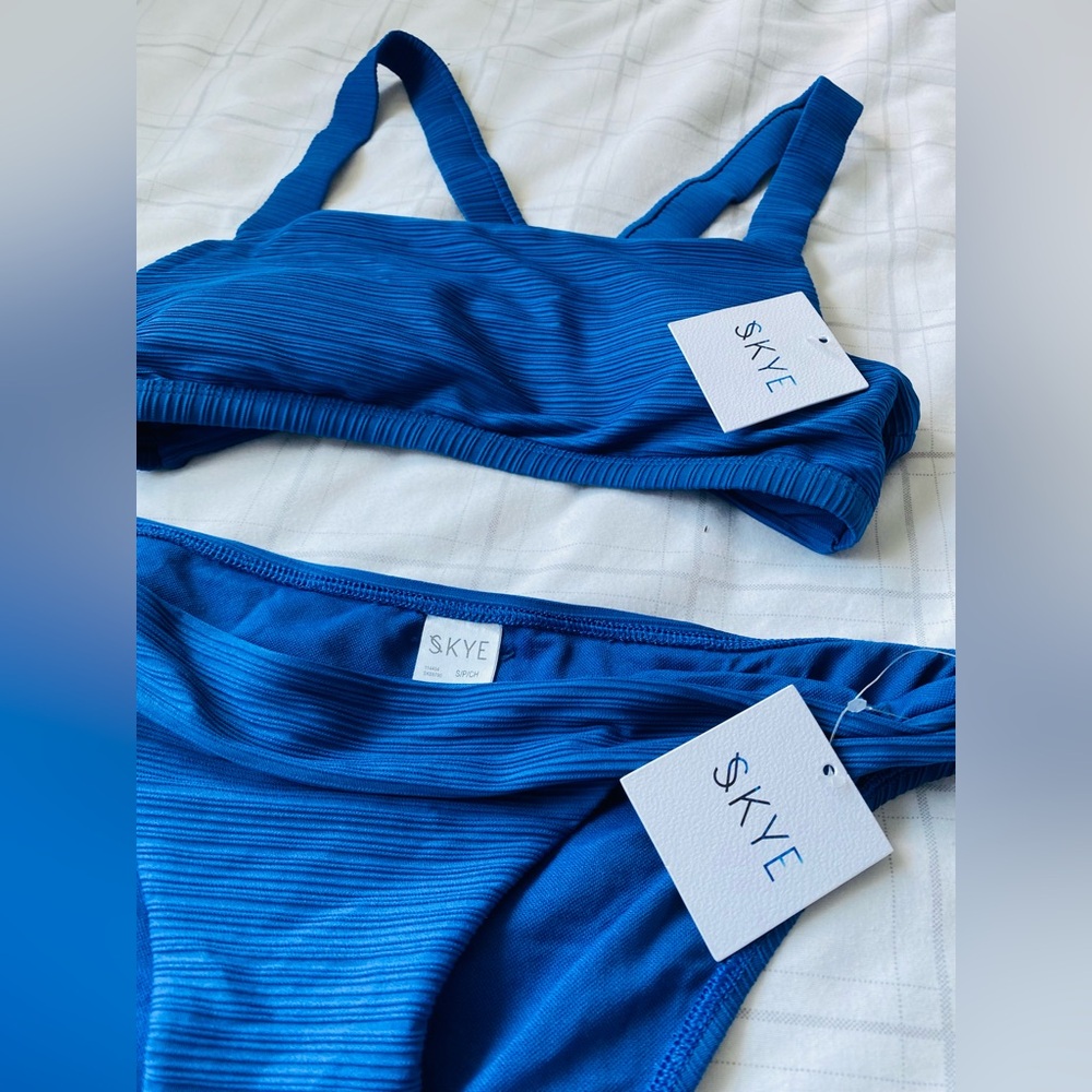 SKYE Elodi Blue Bikini - Picture 6 of 8